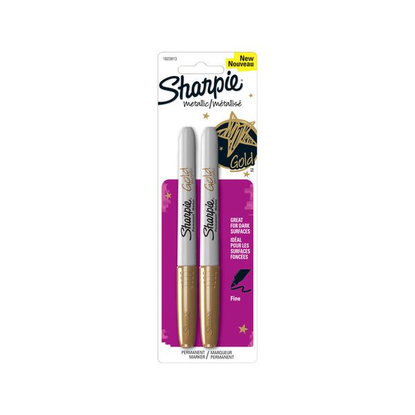 Sharpie SHARPIE MARKER GOLD 2PK 1823813